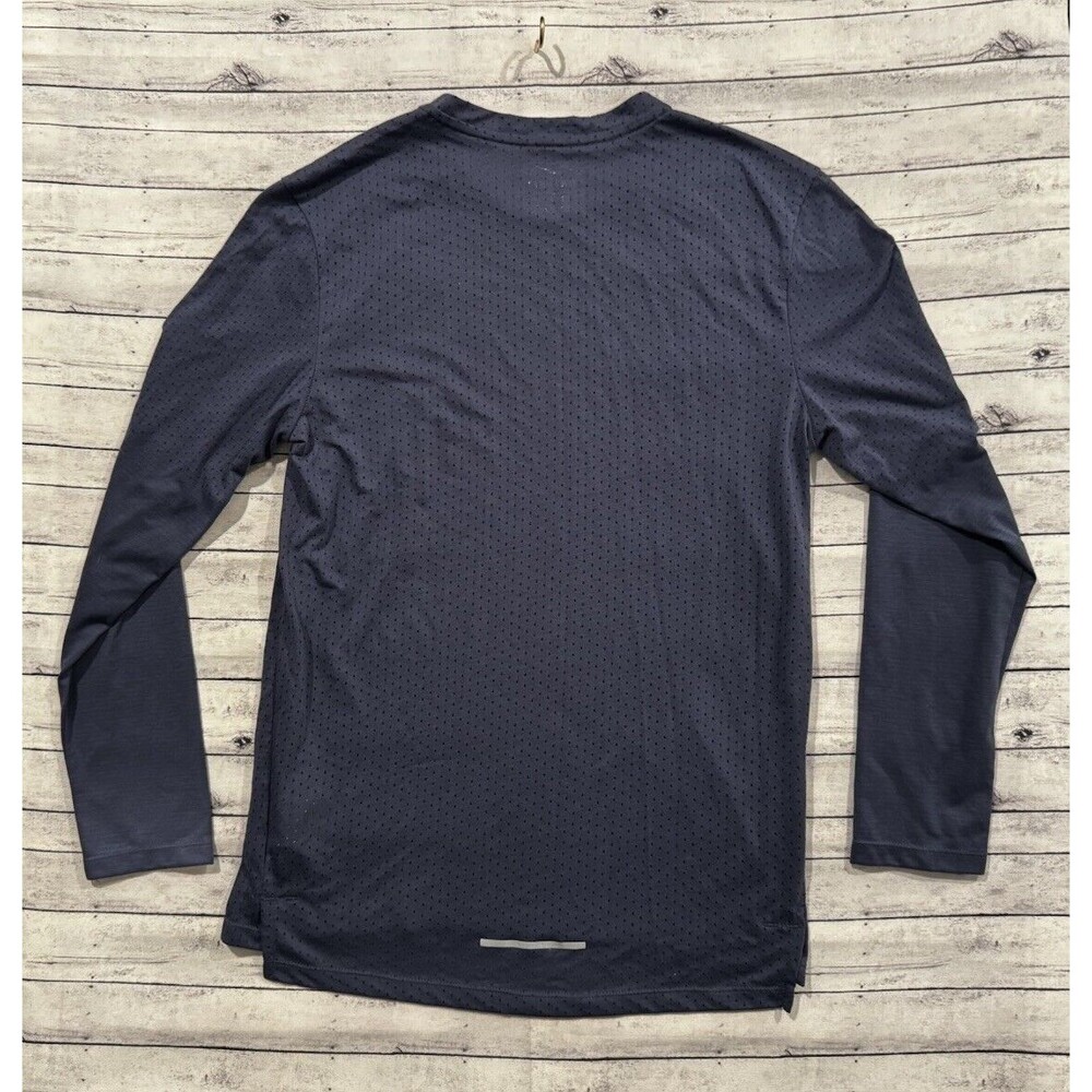 Nike Rise 365 Running Shirt Sz S Blue Reflective Long Sleeve Stretch AQ9923-557 - Picture 11 of 16